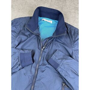 Orlebar Brown Jacket Women Navy Blue Maddox Bomber Performance Zip - US 8 EU 40